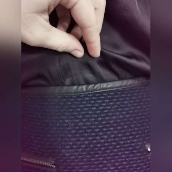 Royal Blue & Black Skirt by Contemporaine - Simon's - Picture 8 of 12